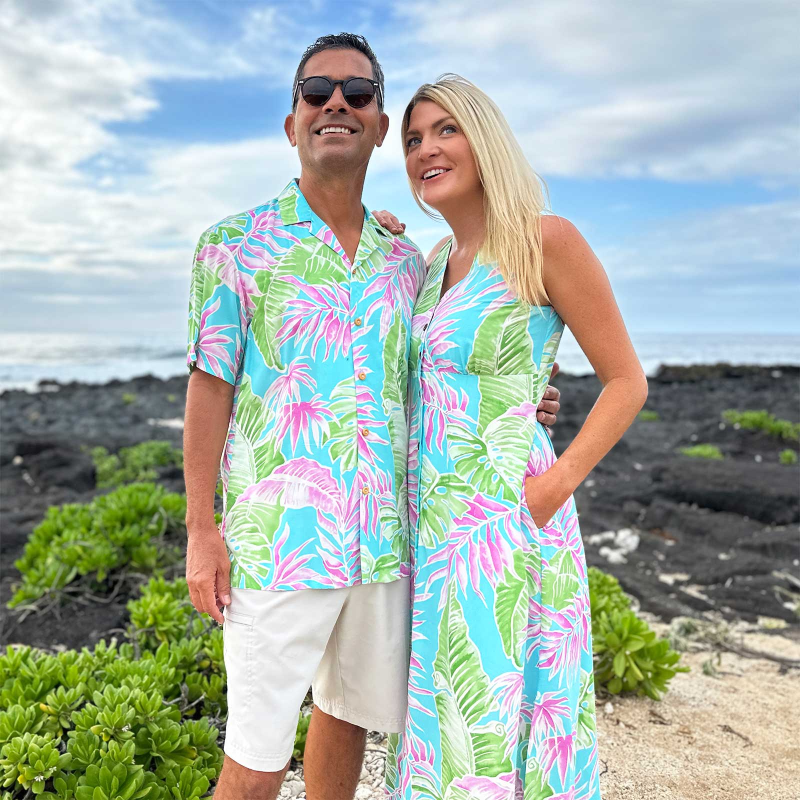 Cabana Palms Hawaiian Shirts